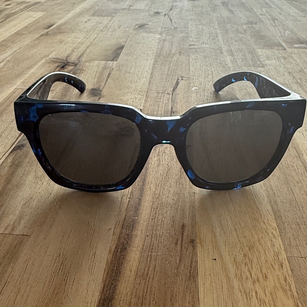 SMITH Women's Tortoiseshell Blue Sunglasses